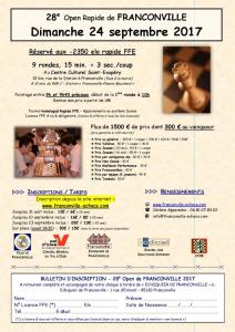 R�sultats du 28e Open de Franconville : Victoire de Wojtek SOCHACKI