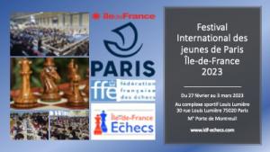 Championnat IDF des Jeunes - lundi 27 f�vrier au vendredi 3 mars 2023